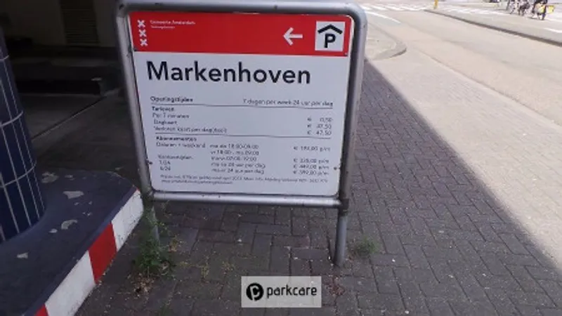 Informatiebord Parkeergarage Markenhoven
