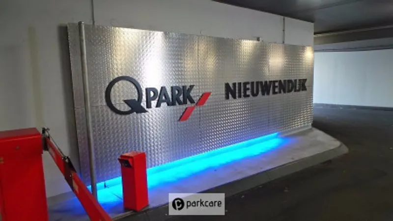Bord Parkeergarage Q-Park Nieuwendijk